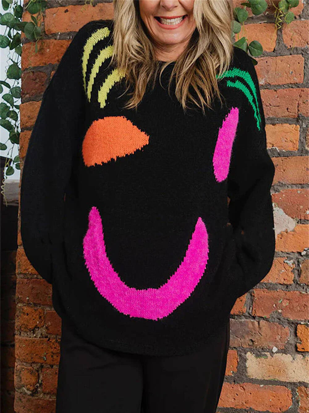 IncantoFelice™ Smiley Sweater