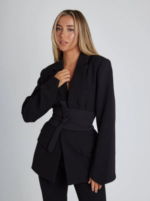 Caroline™ Blazer Met Riem