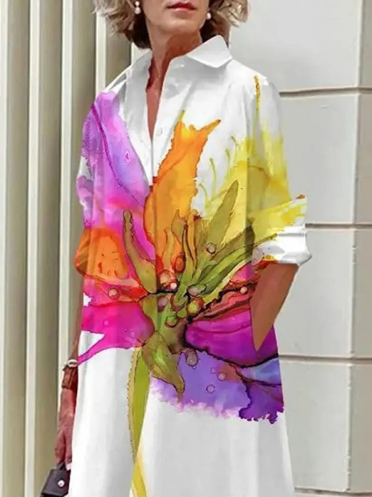 MariaConti Bloemen Shirtjurk