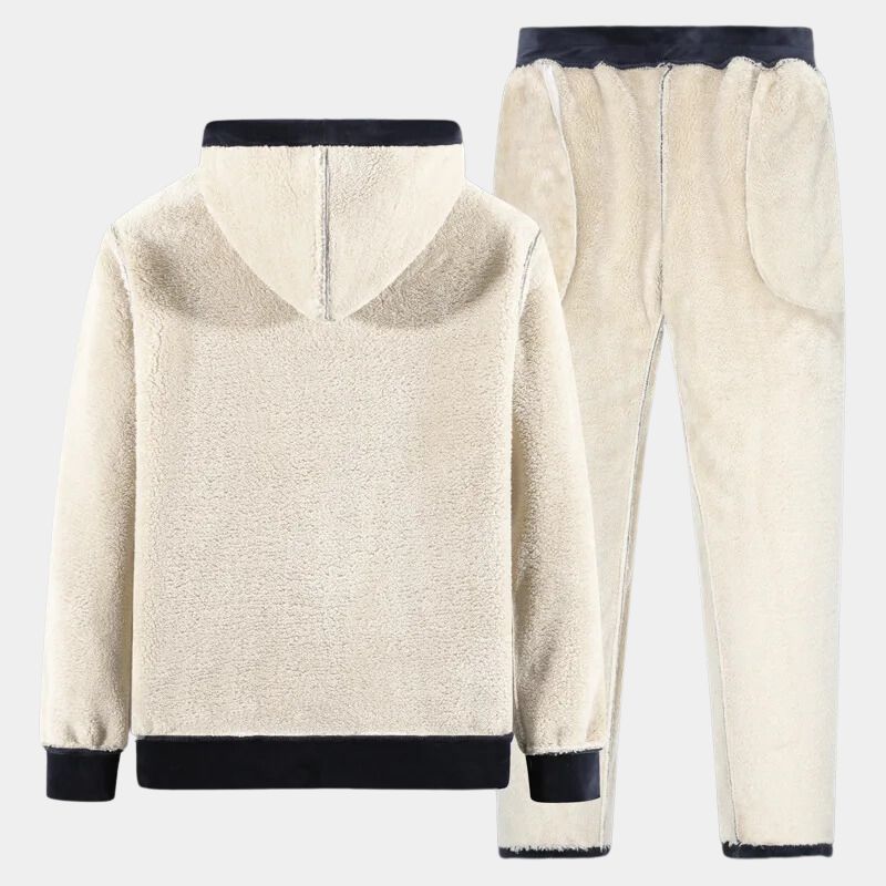 Adriano – Warme Fleece Pyjama Set voor Heren