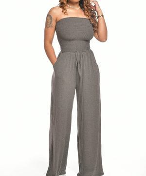 AURIK™ Nieuwste Strapless Taille Jumpsuit 2024