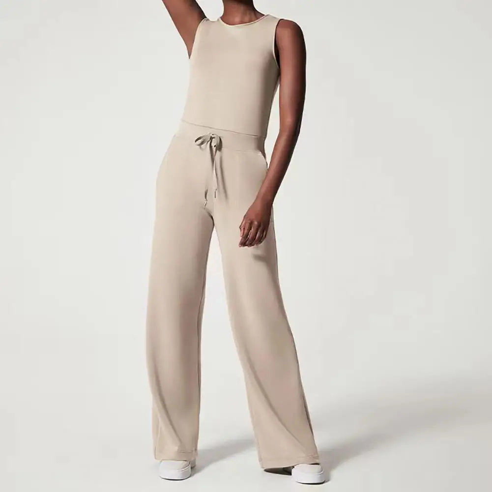 Leggero™ Mouwloze luxe dames jumpsuit