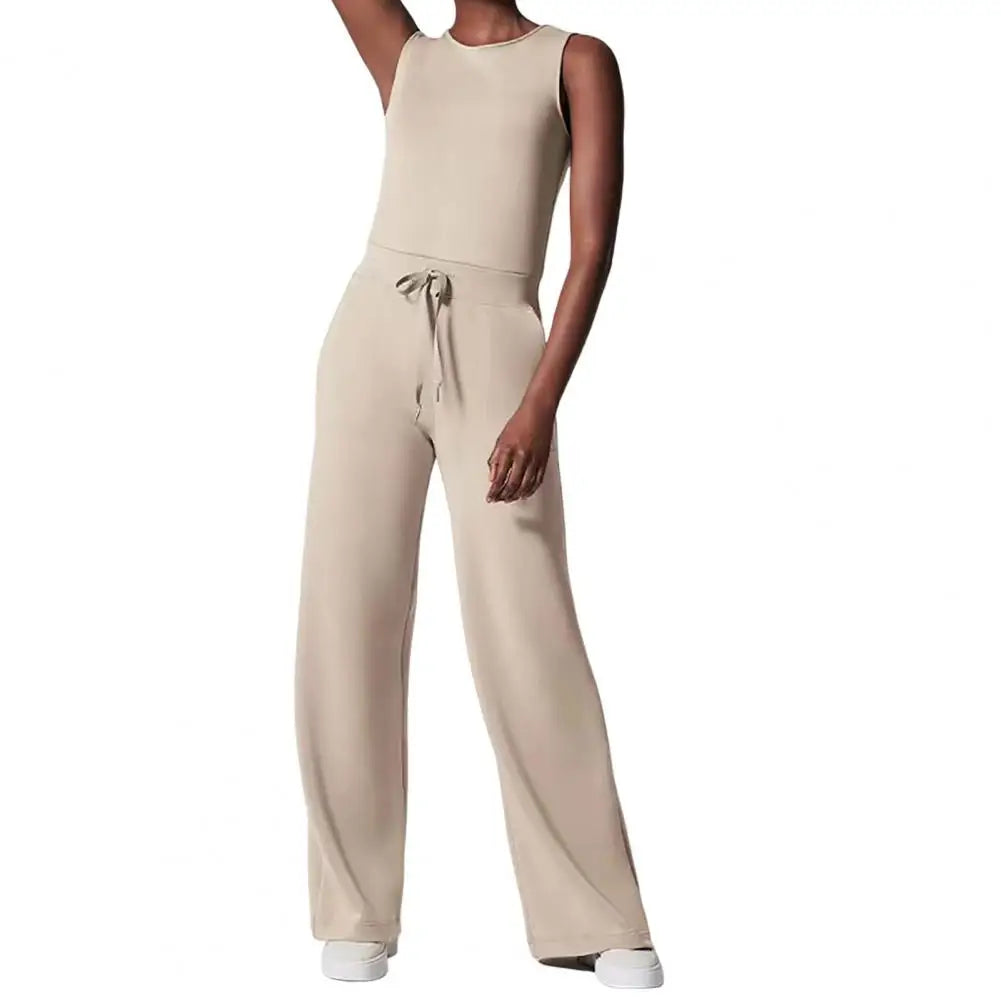 Leggero™ Mouwloze luxe dames jumpsuit