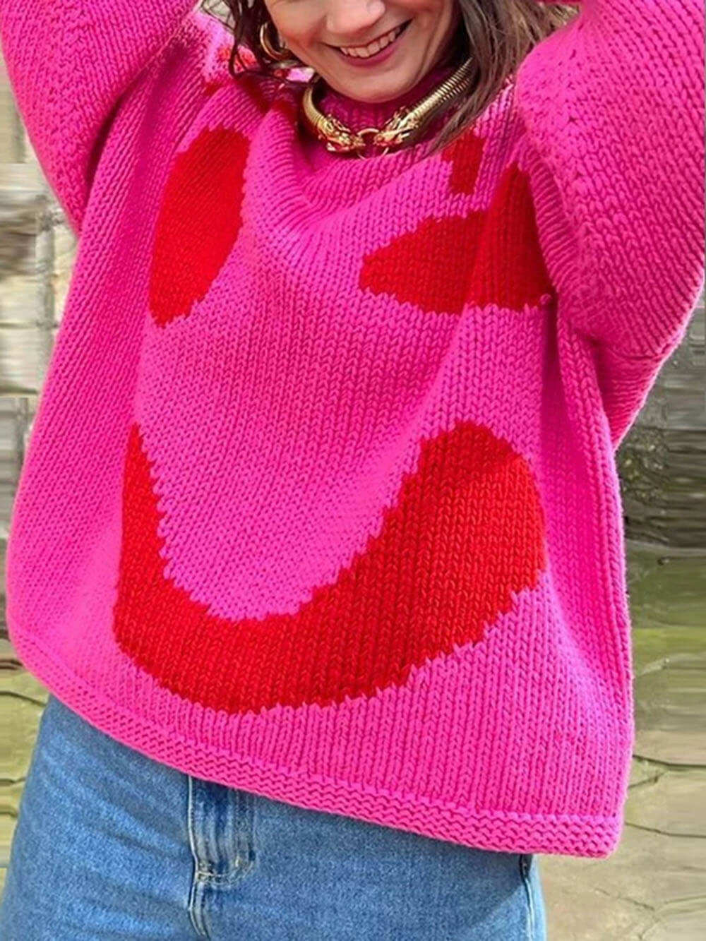 IncantoFelice™ Smiley Sweater