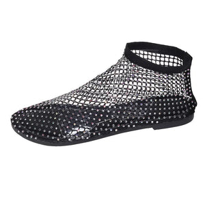 StelleNet™ Visnet Holle Hot Strass Sexy Sandalen