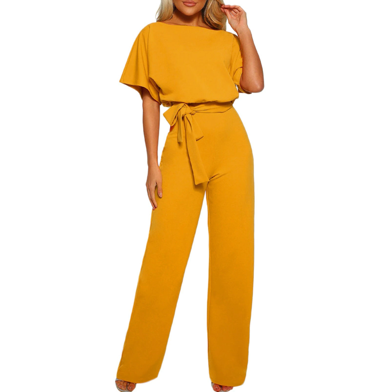 Isabella – Wijde-Leg Dames Zomer Jumpsuit