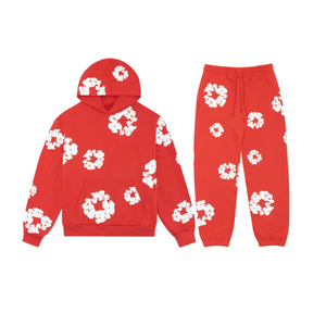 ModaDenim - Unisex Viral Floral Trainingspak met iconische prints