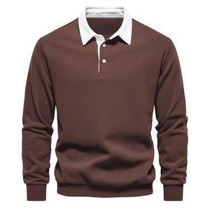 DarioMoretti Polo Hals Sweatshirt