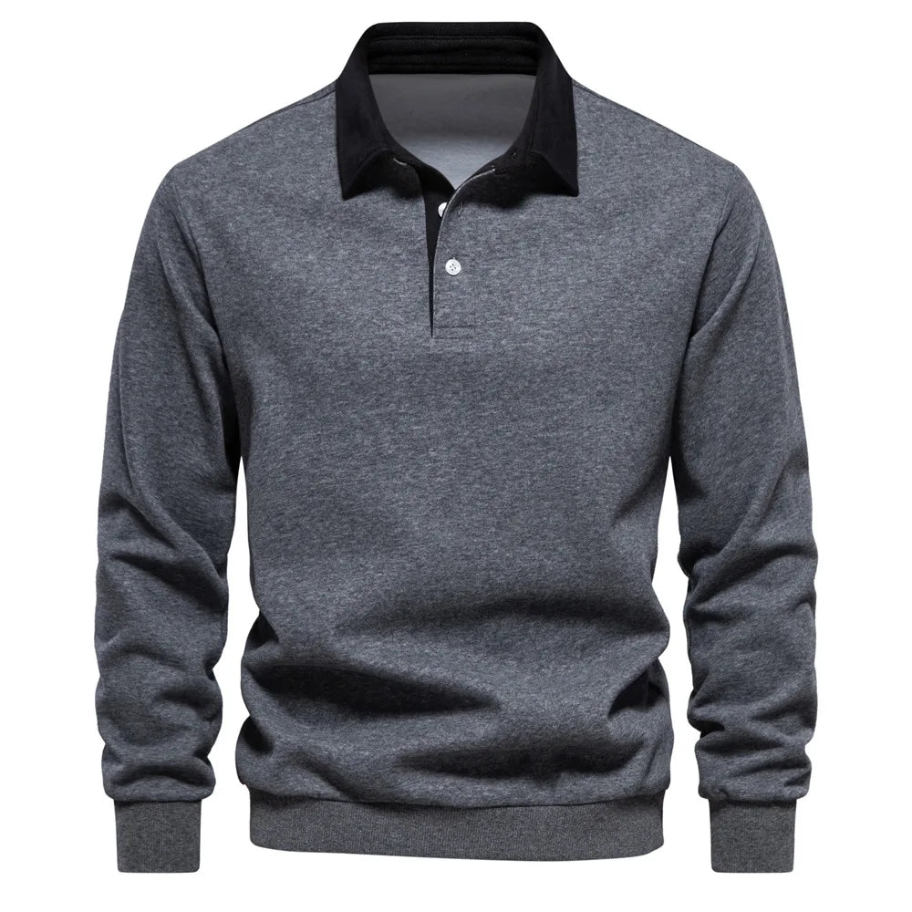 DarioMoretti Polo Hals Sweatshirt