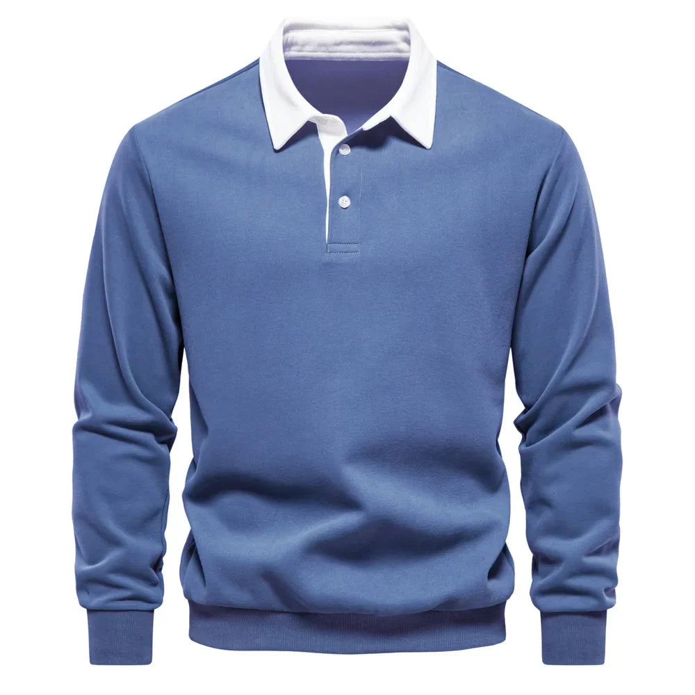 DarioMoretti Polo Hals Sweatshirt