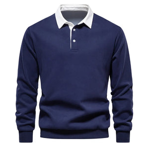 DarioMoretti Polo Hals Sweatshirt