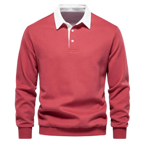 DarioMoretti Polo Hals Sweatshirt