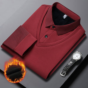 MatteoRica™ Heren Gebreid Manchet Shirt