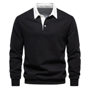 DarioMoretti Polo Hals Sweatshirt