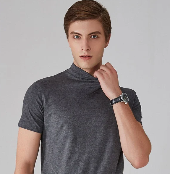 LucaScudiera - Turtle Neck Shirt Heren