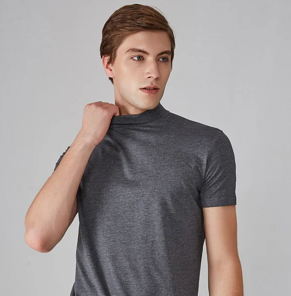 LucaScudiera - Turtle Neck Shirt Heren