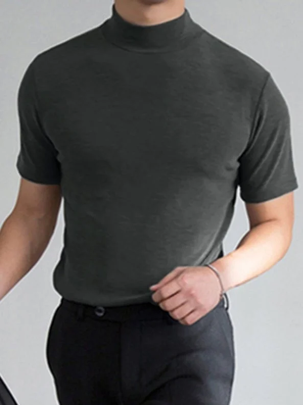 LucaScudiera - Turtle Neck Shirt Heren