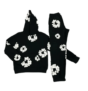 ModaDenim - Unisex Viral Floral Trainingspak met iconische prints