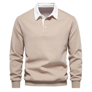 DarioMoretti Polo Hals Sweatshirt