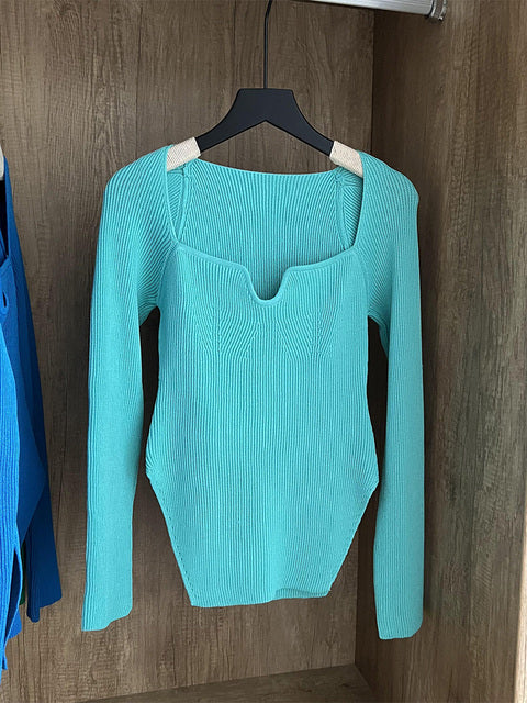 AvaRicci™ Gebreide Pullover met lange mouwen voor dames