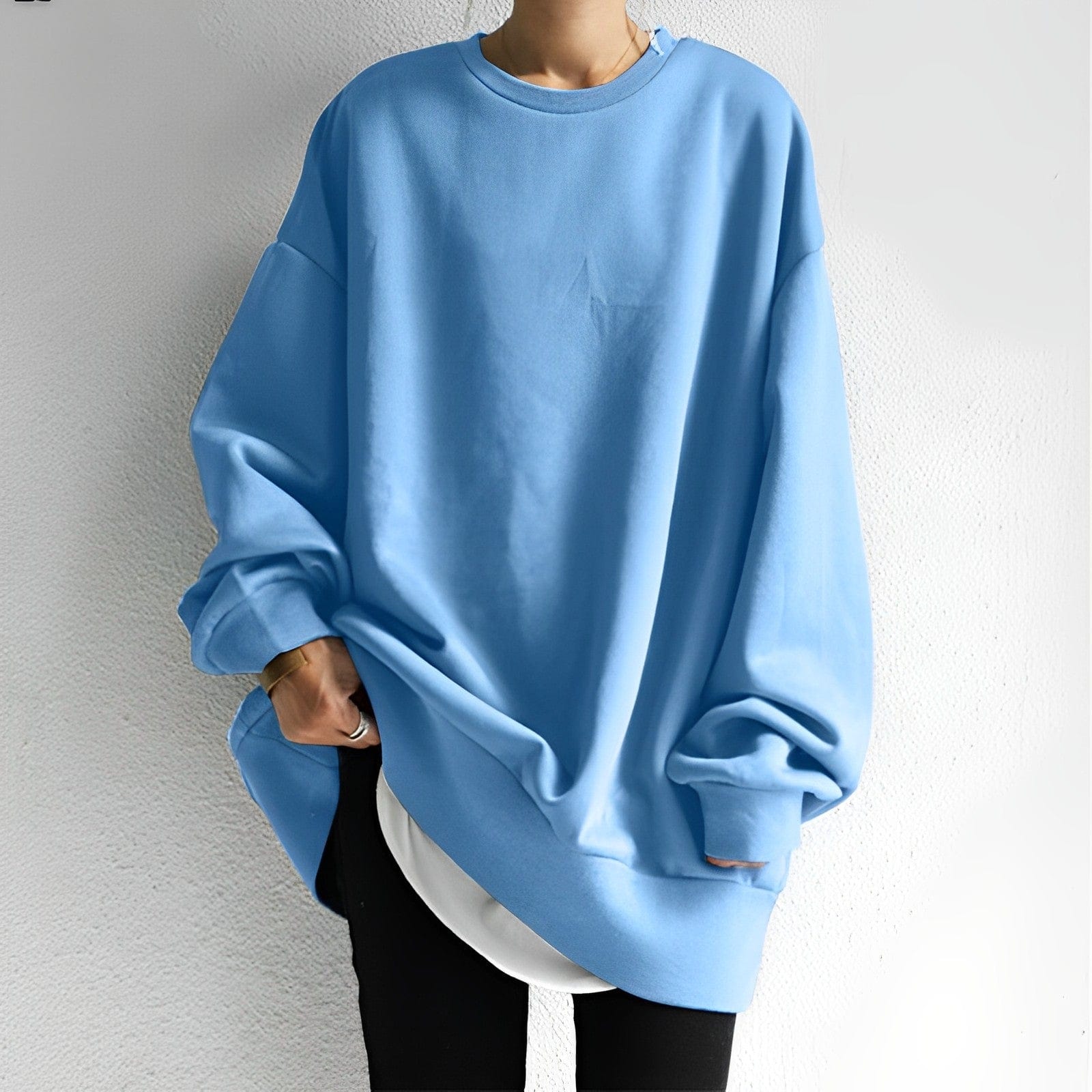 CarlaStile Pullover Oversized Voor Vrouwen