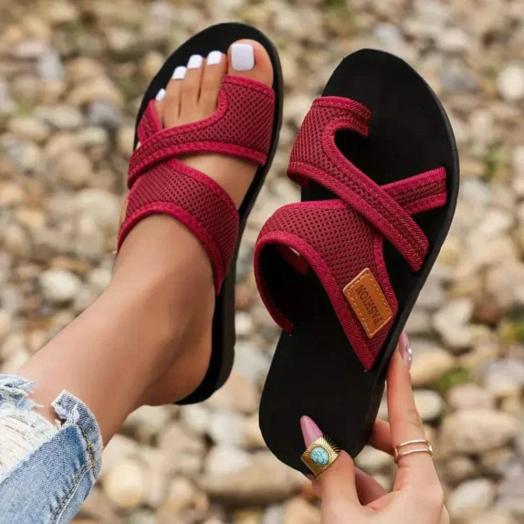 ElenaMontari Orthopedische Mesh Sandalen