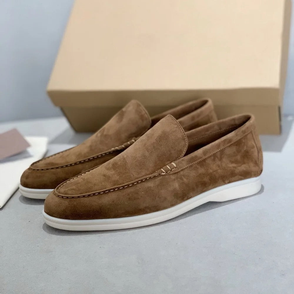 GabrieleCaruso Suède Loafers Voor Heren