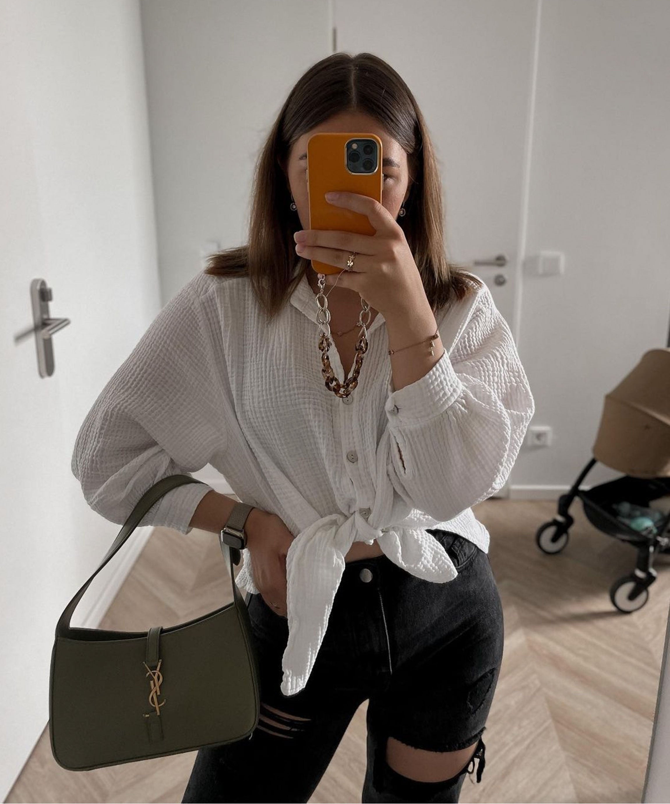 Giulia – Oversized Elegante Damesblouse